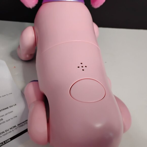 Zoomer Playful Pup Robotic Dog W/ Voice Recognition & Motion Pink - Picture 7 of 14